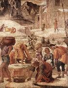 LUINI, Bernardino The Gathering of the Manna s oil painting picture wholesale
